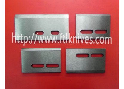 Straight cutting blade