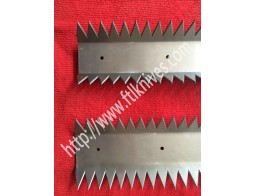 Long Packaging Perforating / Cut Off Knife Blade