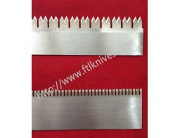 Long Saw Toothed Cutting Knife Blade  Long Saw Toothed Cutting Knife Blade