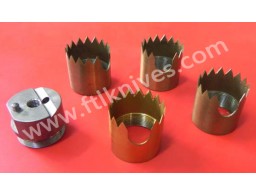 Diameter Punch Cut Knife Blade