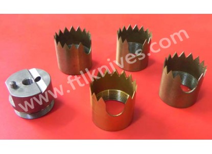 Diameter Punch Cut Knife Blade