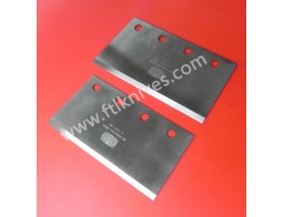 Straight cutting blade