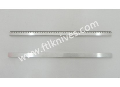 Straight cutting blade