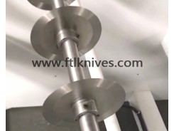 Non-woven slitting knife,upper lower knife ,slitting knife holder knife group