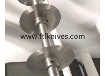 Non-woven slitting knife,upper lower knife ,slitting knife holder knife group